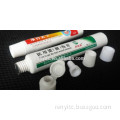 plastic cosmetic oval tube for skin care cream, customized plastic tubes